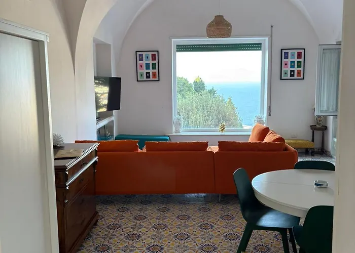 Heartbreaking Sea View House In - Italy Tatil Evi Capri